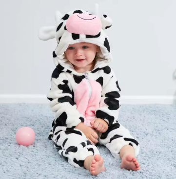 Soft Baby Onesie, Warm and Cozy Sleepwear