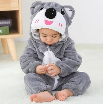Soft Baby Onesie, Warm and Cozy Sleepwear