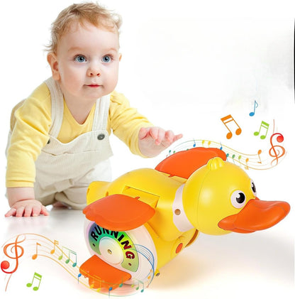 Fun Baby Toy with Singing Duck and Colorful Lights - Halri