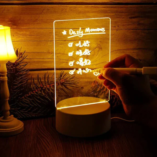 Bright LED Writing Notebook - Halri
