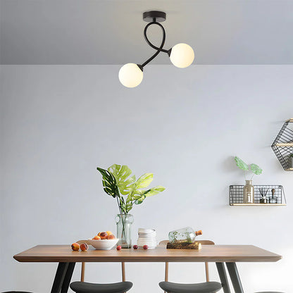 Nordic Modern Creative Glass Ceiling Light
