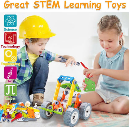 Creative Builder Playset – Educational Construction Toy with Storage Box, Easy Assembly, Safe for Kids Ages 3+