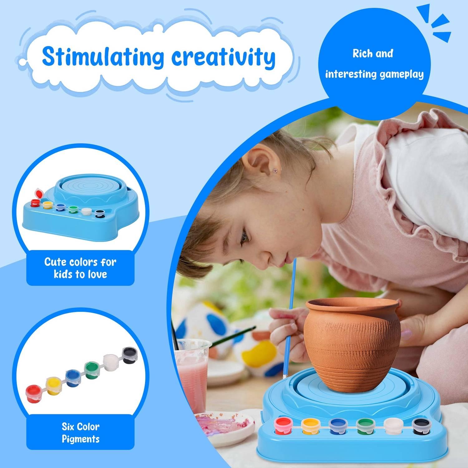 Creative Pottery Studio for Kids – DIY Clay Art Craft Kit