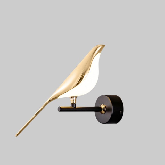 Bright Feather LED Bird Light Fixture