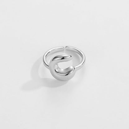 Personalized Fun Alphabet Initial Ring