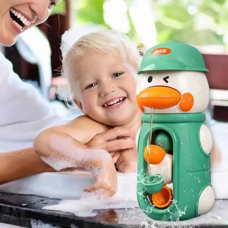 Fun Animal Bath Toys with Spinning Wheel and Suction Cup - Halri