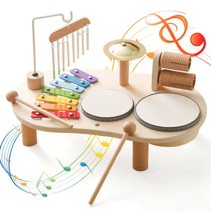 Kids Wooden Music Center - Halri
