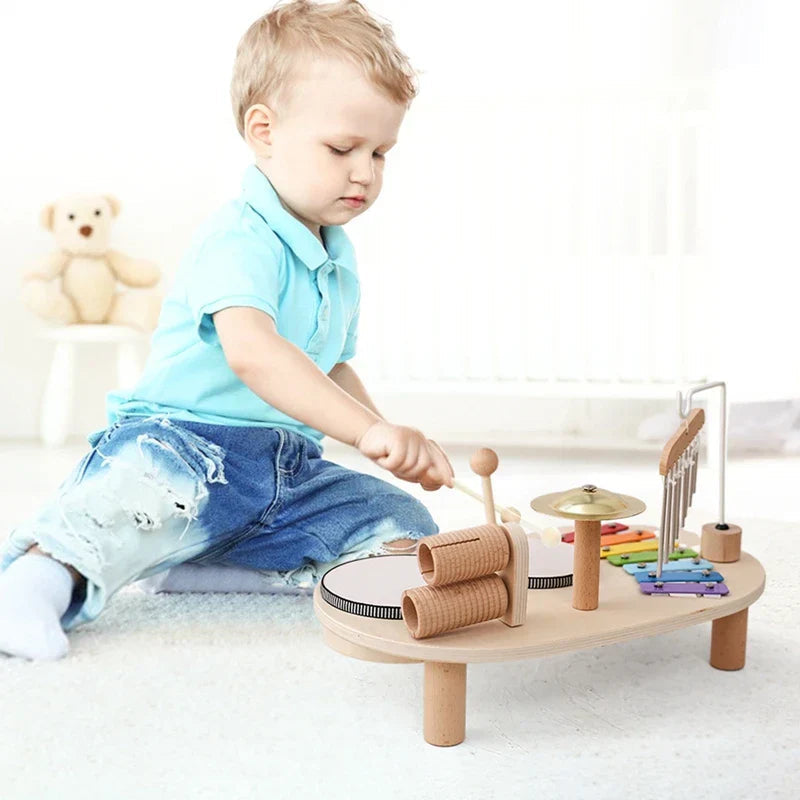 Kids Wooden Music Center