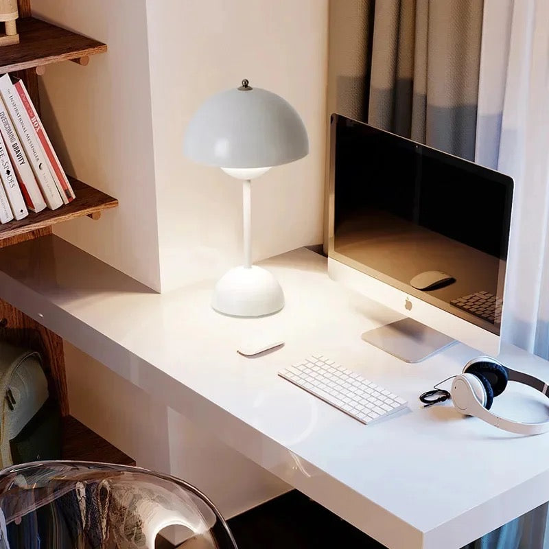 Rustic Wood Table Lamp