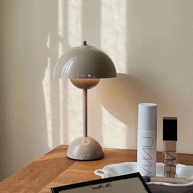 Rustic Wood Table Lamp
