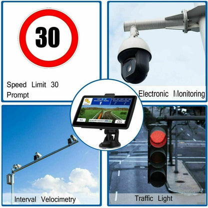 Compact Car GPS Navigation Touch Screen System