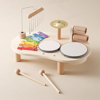 Kids Wooden Music Center