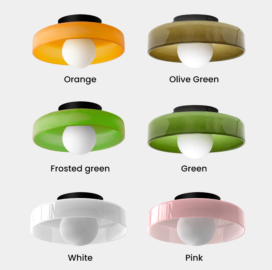 Sleek Circular LED Ceiling Lamp