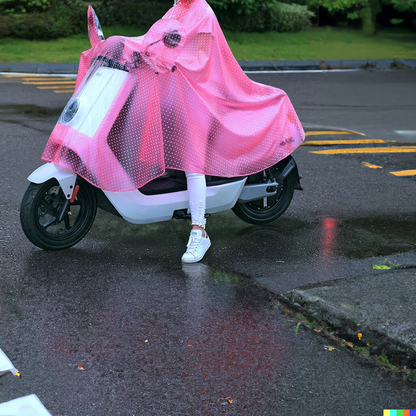Waterproof Long Motorcycle Rain Jacket