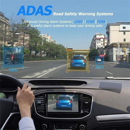 Dual Lens HD Car Dashboard Camera Front Rear View