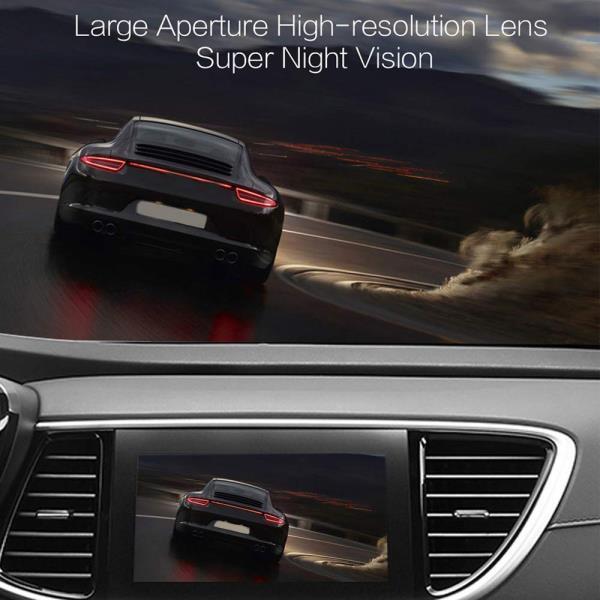 Dual Lens HD Car Dashboard Camera Front Rear View