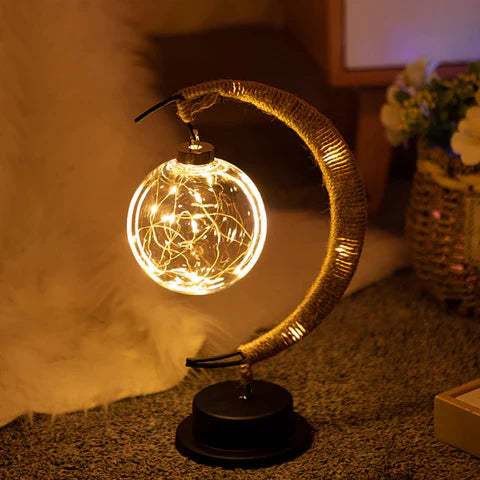 Glowing 3D Moon Night Light