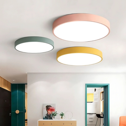 Rustic Wood Modern LED Ceiling Light - Halri