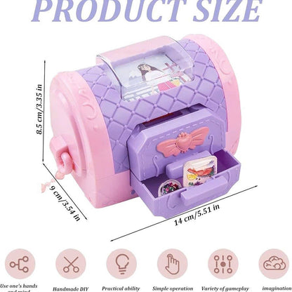 DIY Sticker Maker – Create Your Own 3D Stickers Toy Kit with Strap, No Batteries Required, Safe for Ages 3+