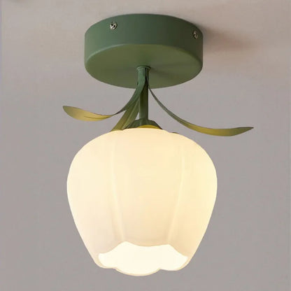 Small Floral Pendant Lamp