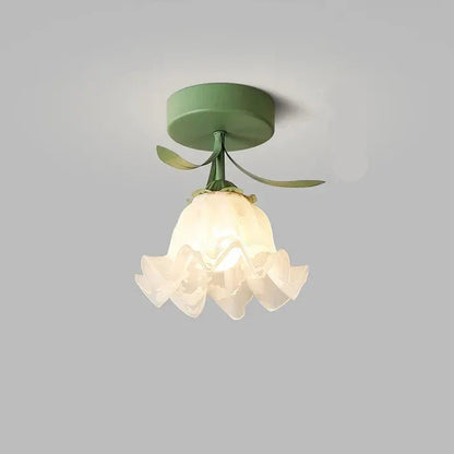 Small Floral Pendant Lamp