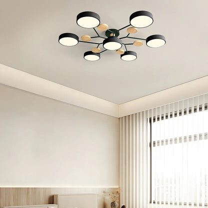 Stylish LED Ceiling Light Fixtures Bright White