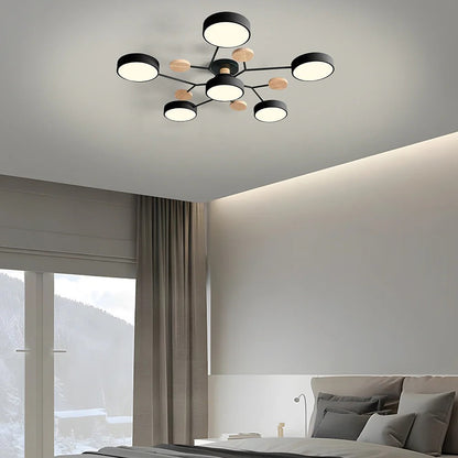 Stylish LED Ceiling Light Fixtures Bright White