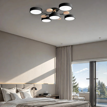 Stylish LED Ceiling Light Fixtures Bright White
