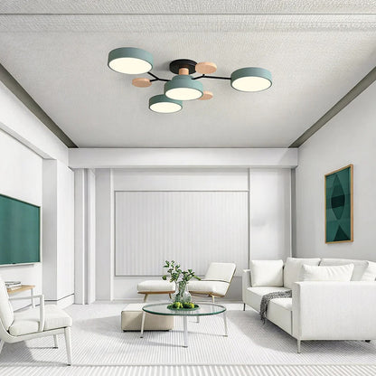 Stylish LED Ceiling Light Fixtures Bright White