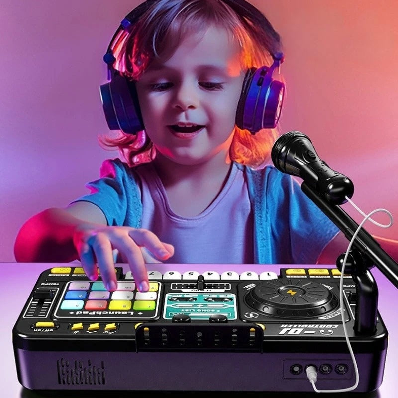 Fun Kids DJ Music Mixing Console Toy - Halri