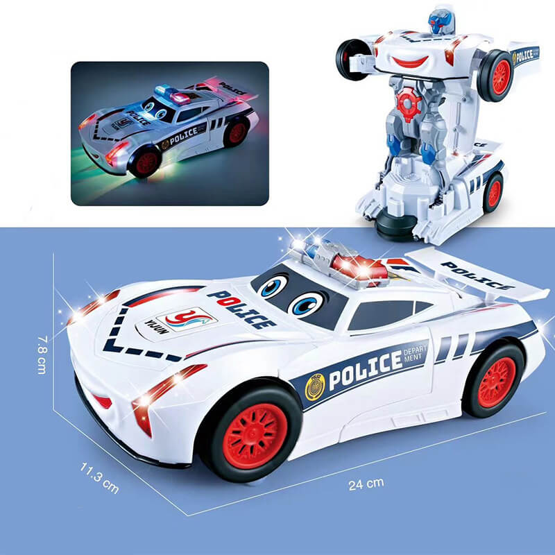 Fun Transforming Robot Car Toy for Kids