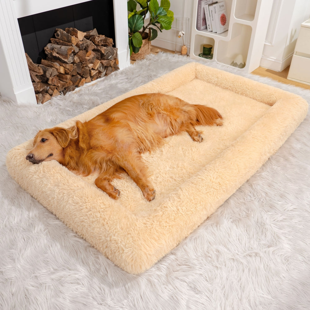 Extra Large Plush Orthopedic Dog Bed