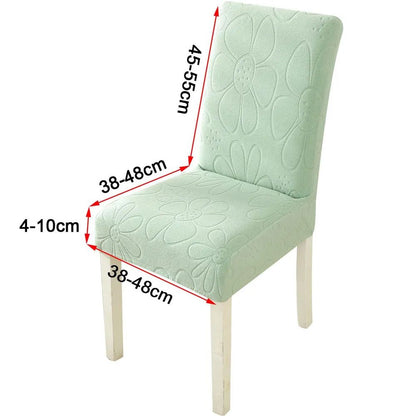 Elastic Floral Chair Slipcover
