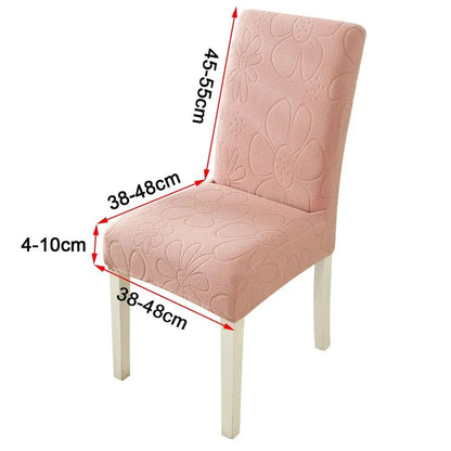 Elastic Floral Chair Slipcover