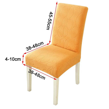 Elastic Floral Chair Slipcover