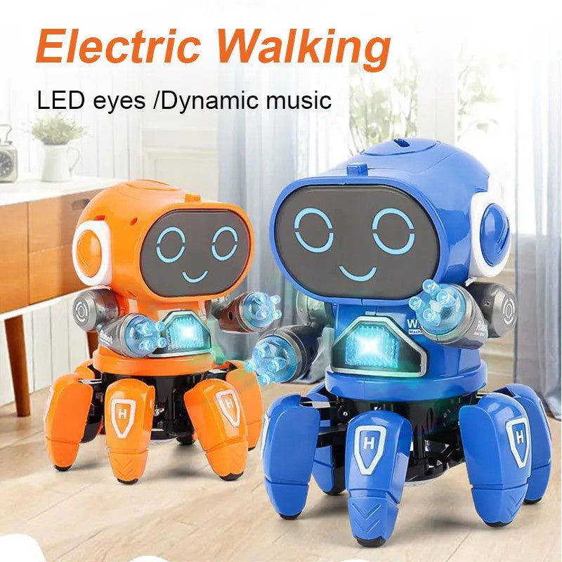 Dance Music Robot - Screen-Free Toy, Boosts Sensory Skills, Movement & Group Interaction, Safe for Ages 3+