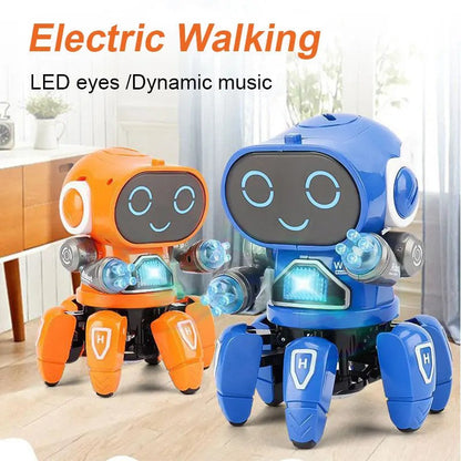 Dance Music Robot - Screen-Free Toy, Boosts Sensory Skills, Movement & Group Interaction, Safe for Ages 3+