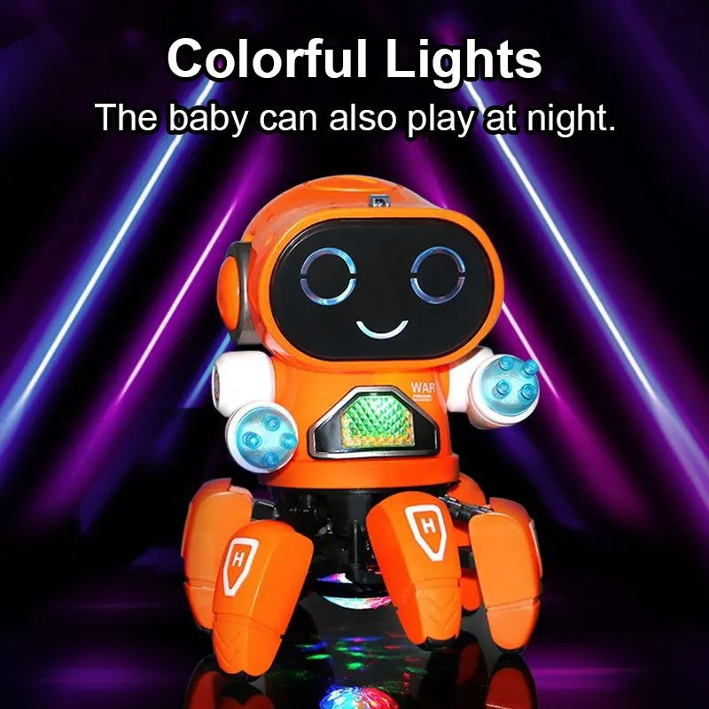 Dance Music Robot - Screen-Free Toy, Boosts Sensory Skills, Movement & Group Interaction, Safe for Ages 3+