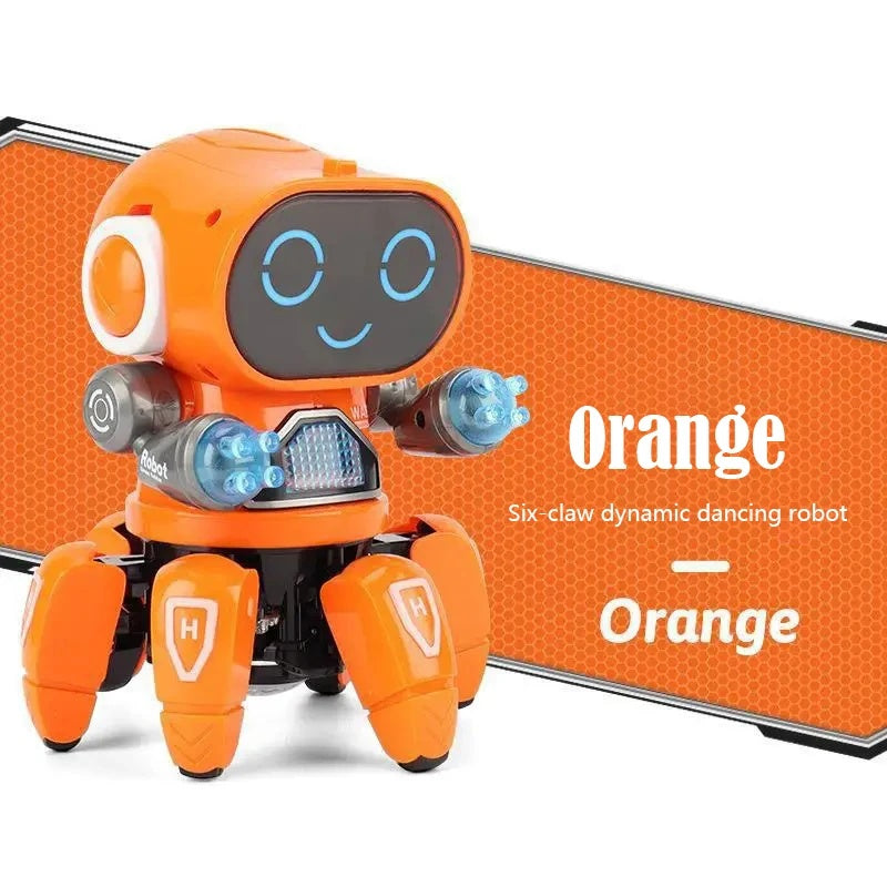 Dance Music Robot - Screen-Free Toy, Boosts Sensory Skills, Movement & Group Interaction, Safe for Ages 3+