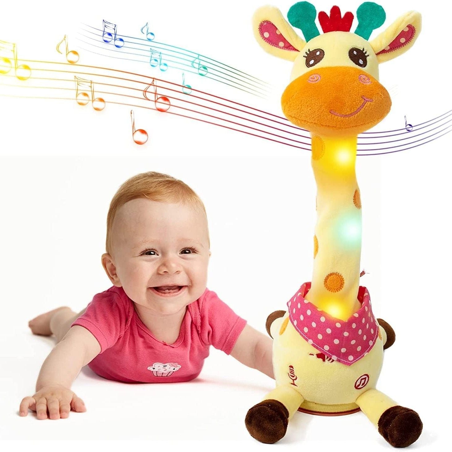 Fun Musical Giraffe Plush Toy for Kids - Halri