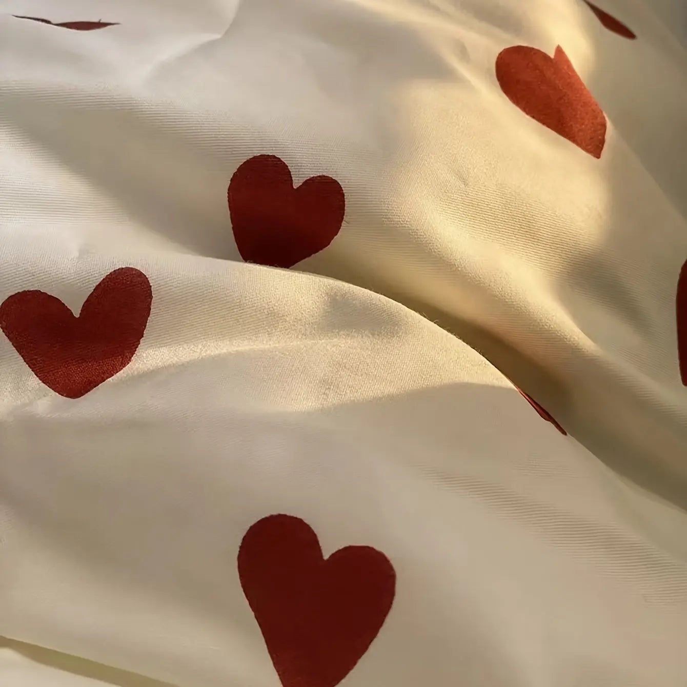 Soft Hearts Bedding Set Comforter and Duvet Cover - Halri