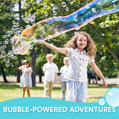 Delightful Dinosaur Bubble Blaster with High Power, Easy to Use,  ABS Plastic, Safe for Ages 6+