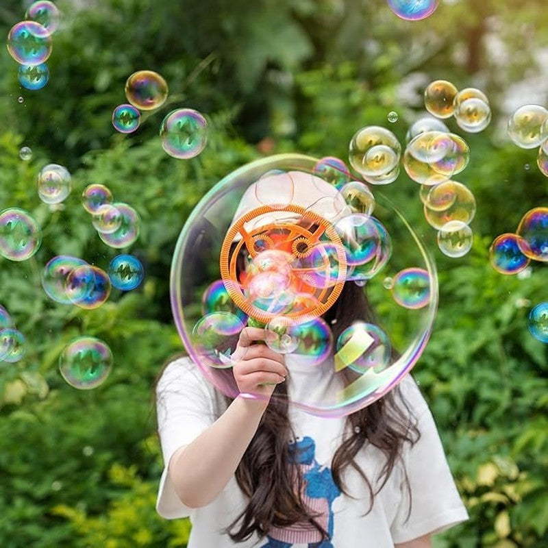 Delightful Dinosaur Bubble Blaster with High Power, Easy to Use,  ABS Plastic, Safe for Ages 6+