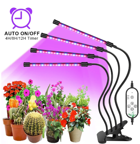 Indoor LED Grow Light for Plants and Seedlings