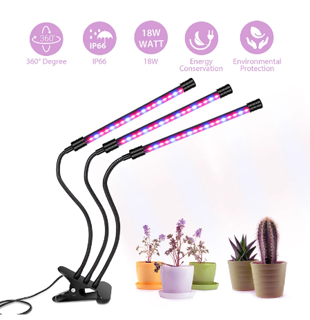 Indoor LED Grow Light for Plants and Seedlings