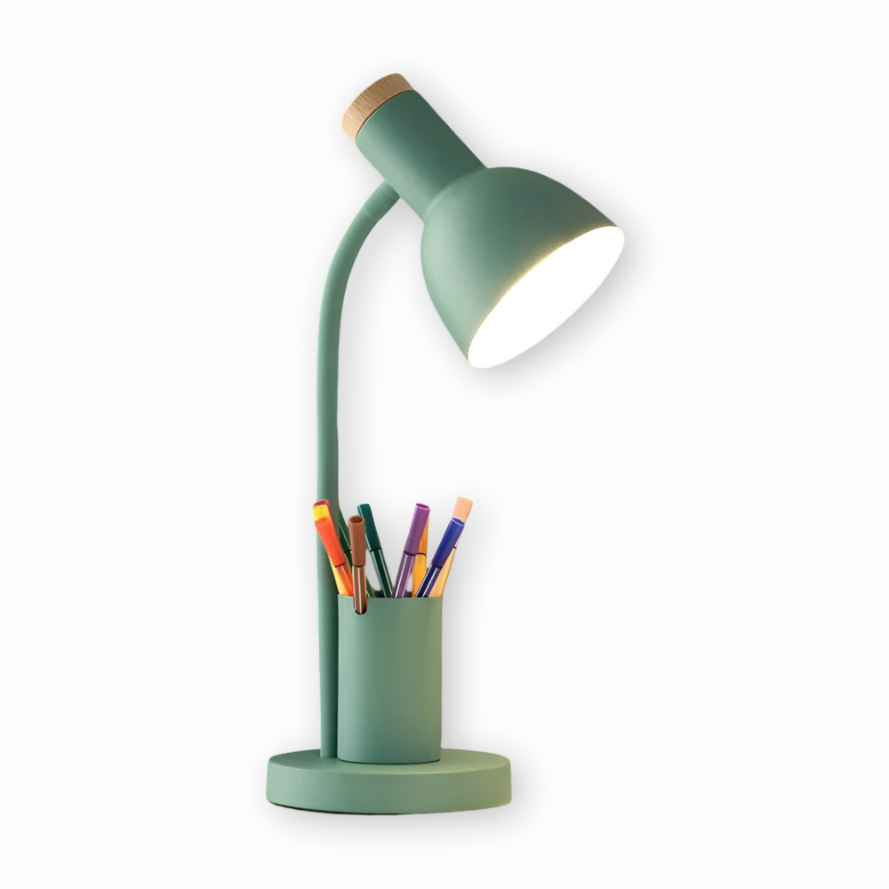 Stylish LED Desk Lamp with Storage
