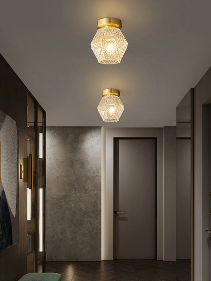 Luxury Crystal Overhead Lamp
