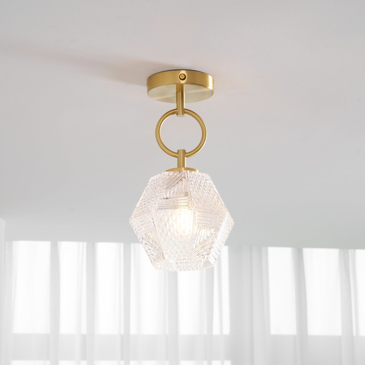 Luxury Crystal Overhead Lamp