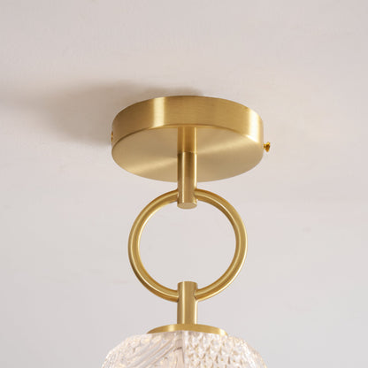 Luxury Crystal Overhead Lamp