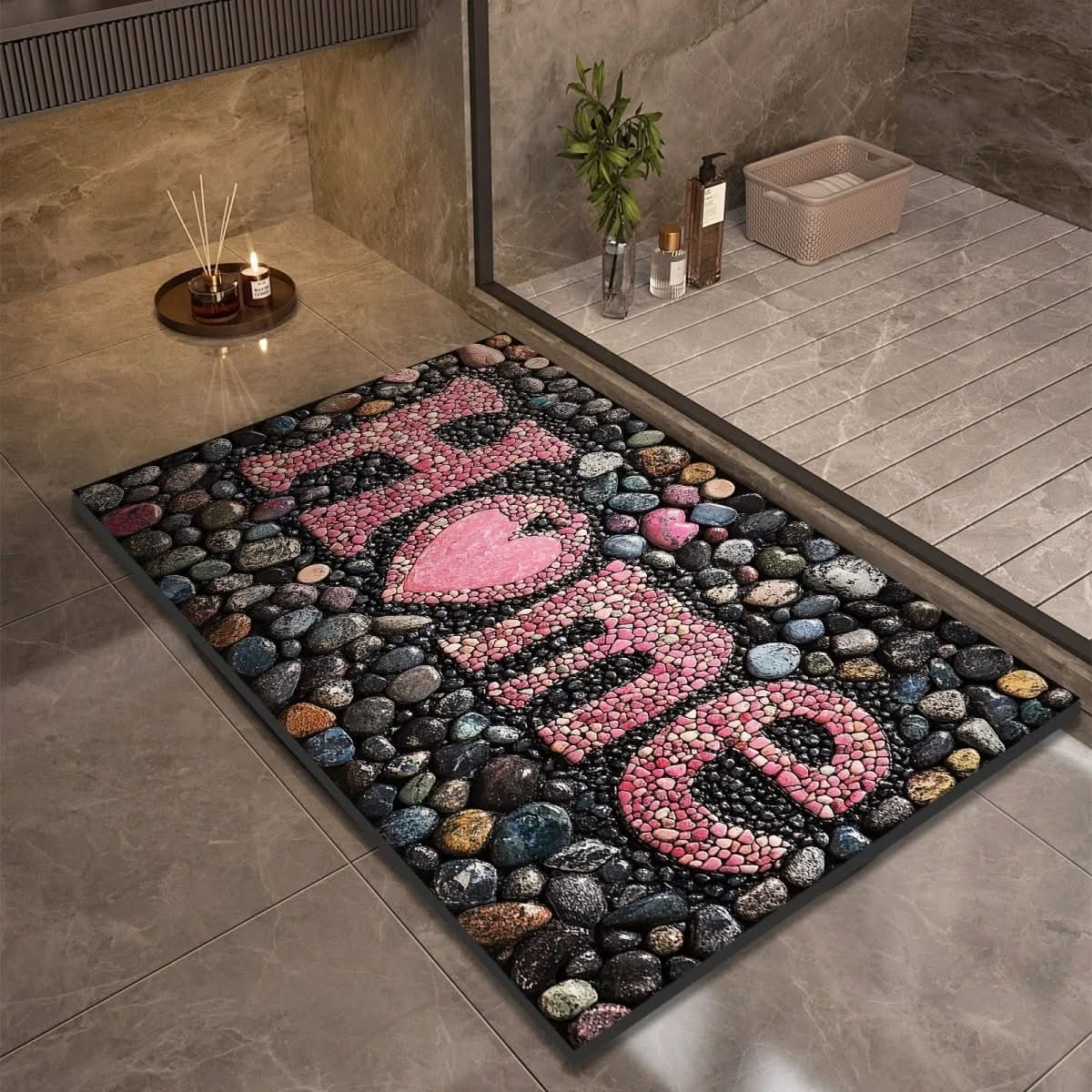 Diatomaceous Earth Non-Slip Bath Mat – Quick-Drying, Absorbent, Multi-Size Options for Bathroom and Kitchen Use 12